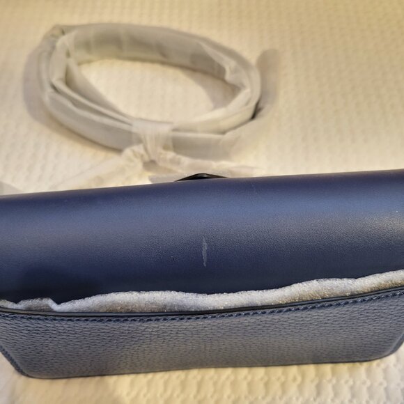 Coach *Deep Blue Beat Crossbody Clutch - Picture 13 of 16